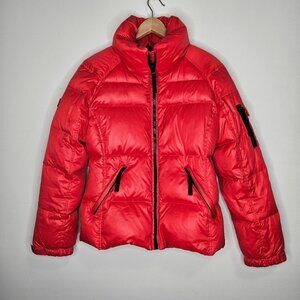 SAM. New York Freestyle DownPuffer Jacket Coat Women's Sz M Red